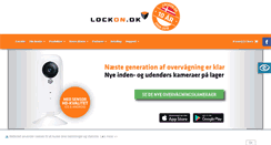 Desktop Screenshot of lockon.dk